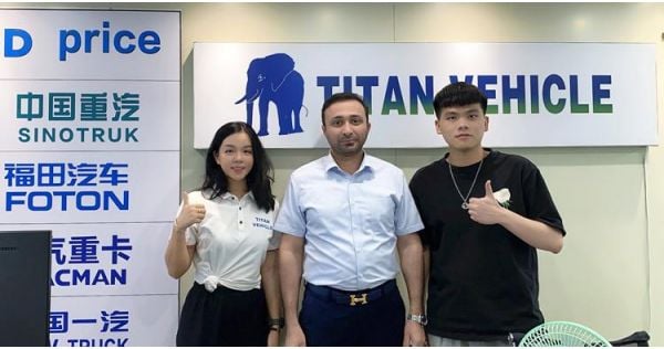 Customer Visit Tongya to Buy Cement Tanker Trailer to the UAE