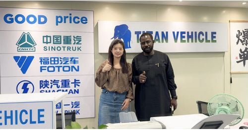 Ghana Customer Ordered 3 Axle Fence Trailer from Tongya VEHICLE