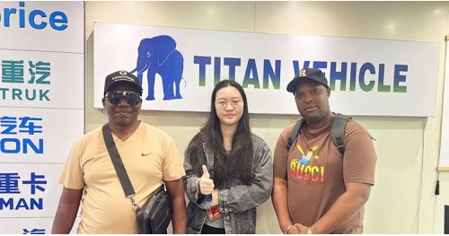 Namibian Customers Came to Tongya to Buy 40 Ft Flatbed Trailer