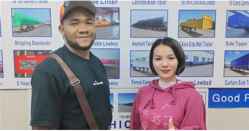 Costa Rica Customer Bought Tongya Fence Cargo Trailer Again