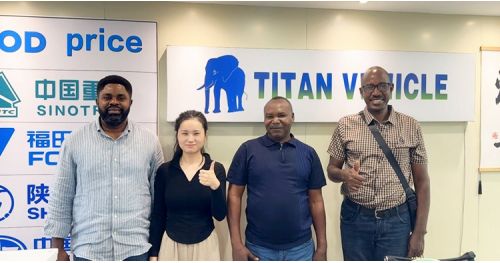 Sudanese Customers Came to Tongya to Buy 3 Axle Fence Semi Trailer