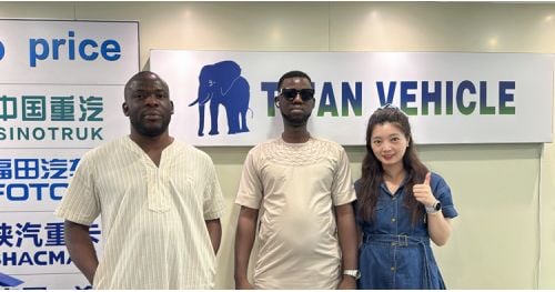 Guinean Customers Visit Tongya to Buy Fuel Tanker Trailer