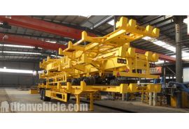 40Ft Container Terminal Trailer has been sent to Tanzania