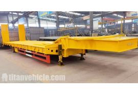 4 Axle Low Loader Trailer will be sent to Nigeria APAPA