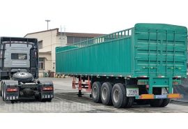 3 Axle High Side Fence Truck Trailer will be sent to Sudan