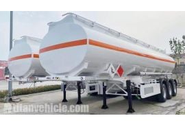 3 Axle 40000 Liters Petrol Lorry Trailer Ready to Ship to Guinea Conakry