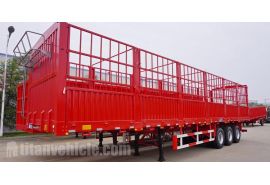 3 Axle Fence Semi Trailer will be sent to Dominica
