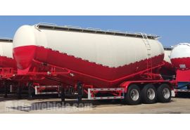 Tri Axle 30m3 Powder Tanker Trailer has shipped to Jamaica Kingston