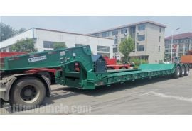 Tri Axle Detachable Gooseneck Trailer will be sent to Guyana