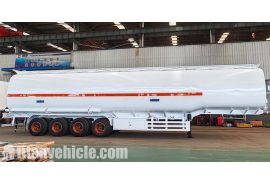 4 Axle Fuel Tanker Trailer will be Sent to Nigeria