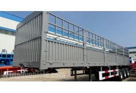 Tri Axle Fence Semi Trailer Will Be Sent to Zimbabwe