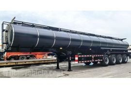 4 Axle Bitumen Tanker Trailer will be sent to Kazakhstan