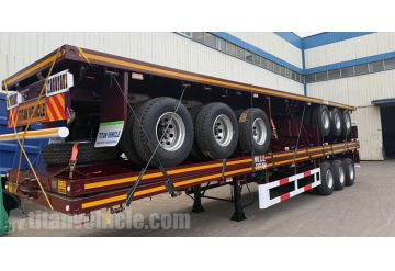 3 Units of Flatbed Semi Trailers will be sent to Tanzania