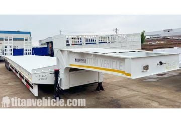 4 Axle Lowbed Trailer will be Shipped to Gabon