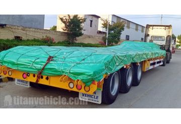 Tri Axle Low Loader Trailer will be sent to Gabon
