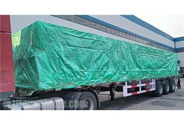 Tri Axle Flat Deck Trailer will be shipped to Barbados