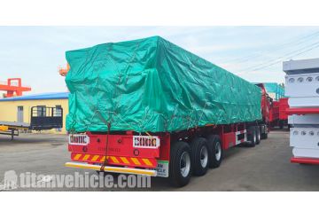 3 Axle 40 Ft Flatbed Semi Trailer will be Sent to Tanzania