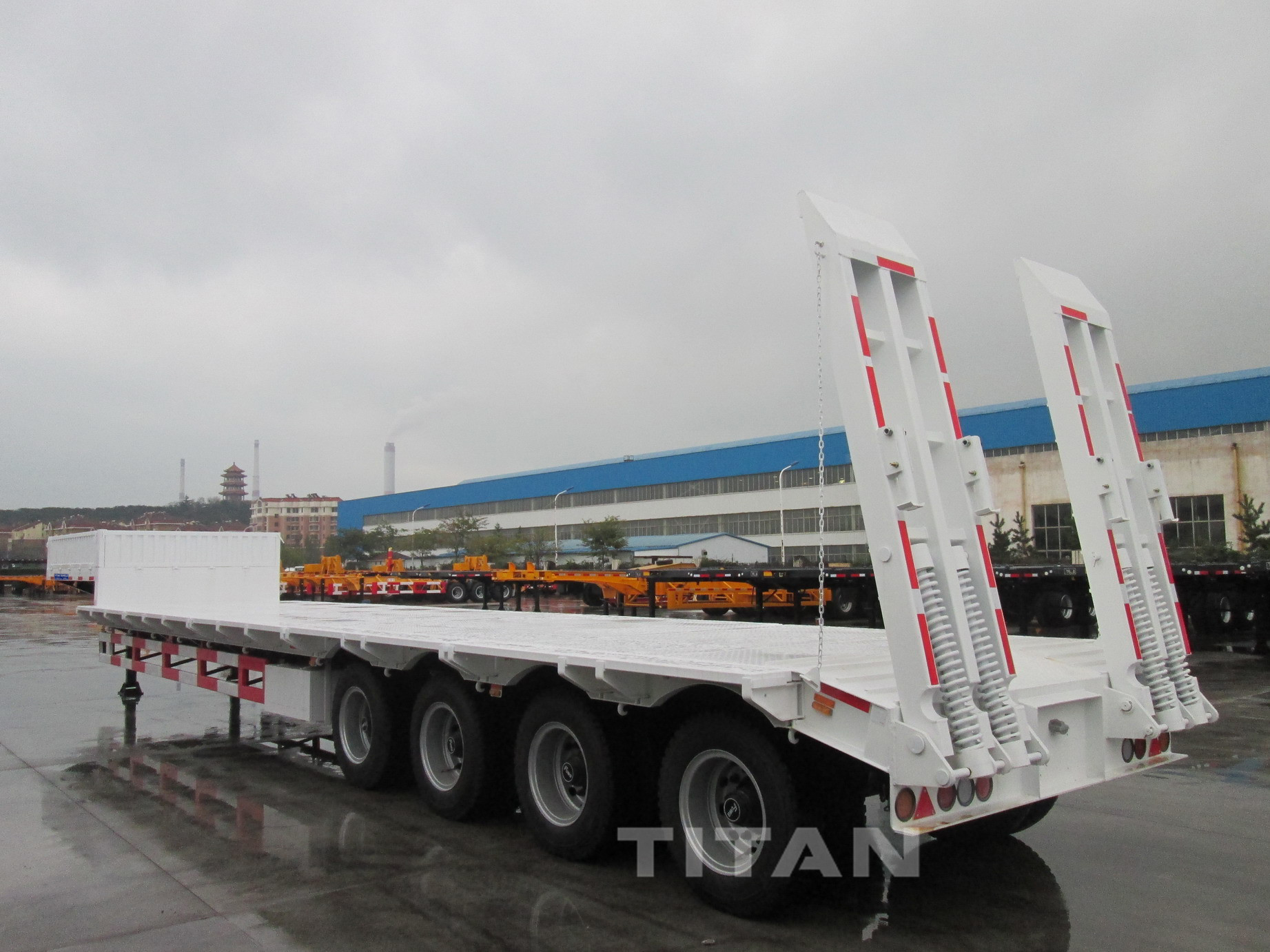 Hydraulic 2 axle 3 axle 4 axle Lowbed 80 ton 100 ton 120 ton 150 ton low loaders semi Trailer with sidewall Hydraulic 2 axle 3 axle 4 axle Lowbed 80 ton 100 ton 120 ton 150 ton low loaders semi Trailer with sidewall