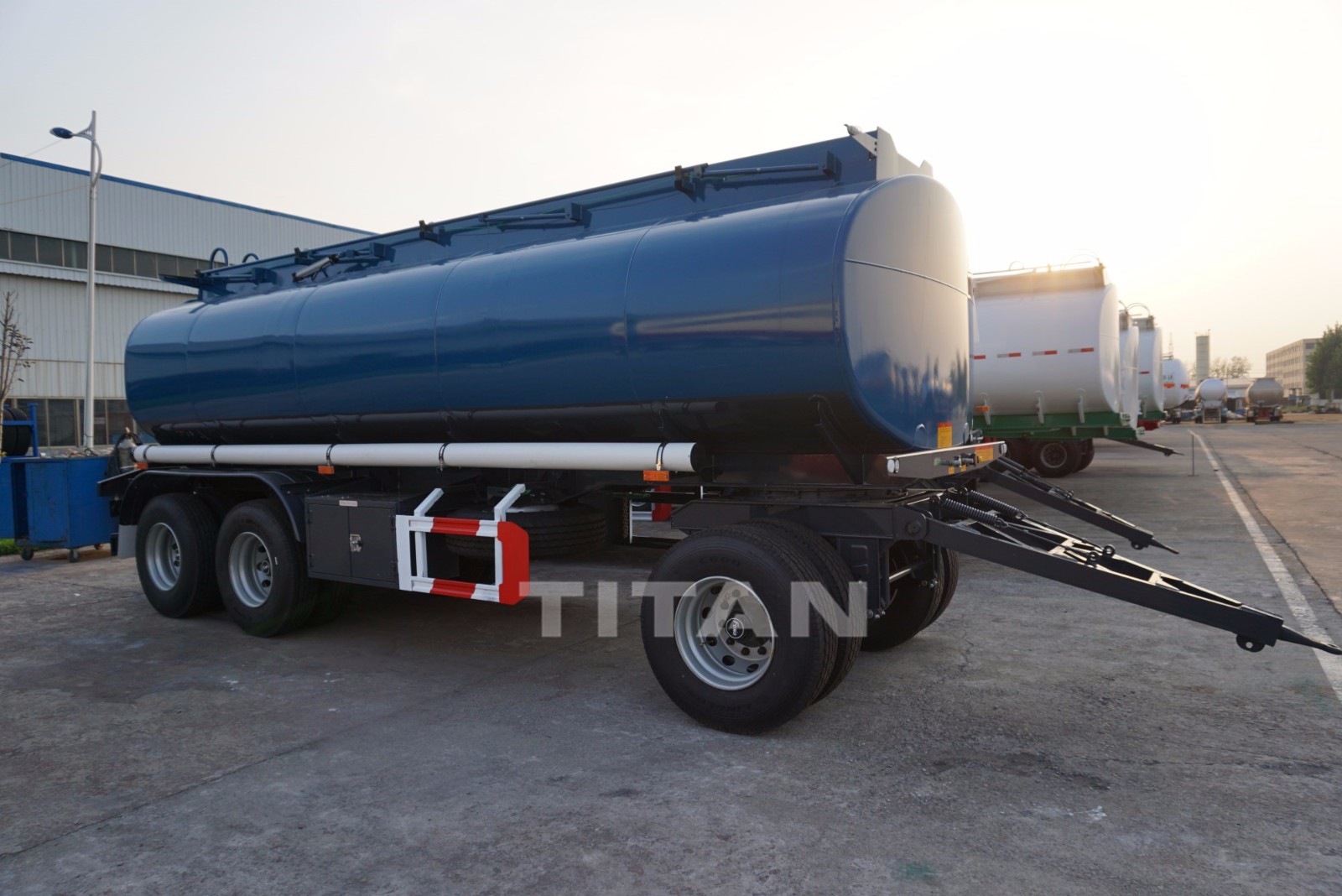 Fuel dolly drawbar tanker trailers Fuel dolly drawbar tanker trailers
