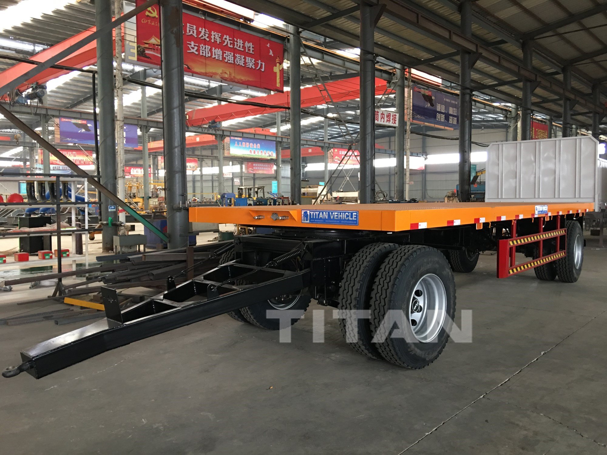 flatbed drawbar trailer flatbed drawbar trailer