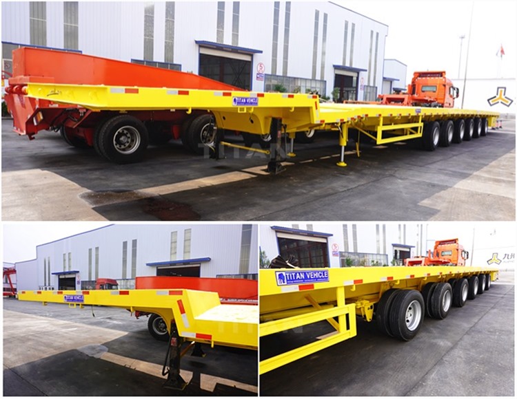 Windmill Blade Trailer Price - Extendable Trailer for Windmill Projects in Vietnam