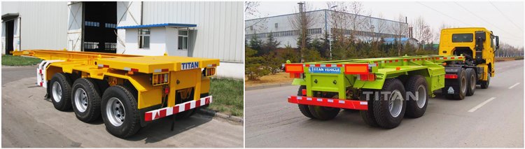 Container Chassis Trailer for Sale - 20ft/40ft Container Chassis Trailer Characteristics