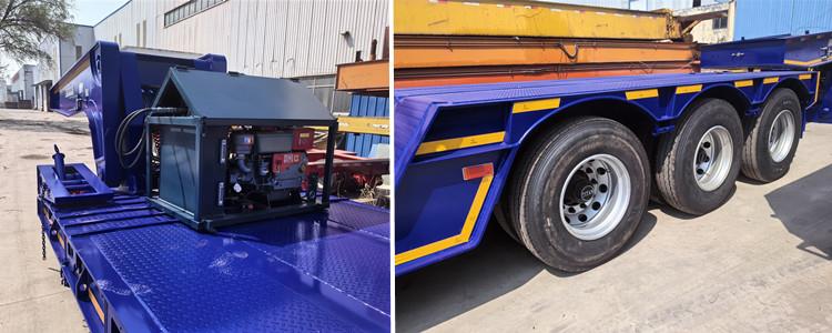 Nigeria Customer Selects Tongya Removable Gooseneck Trailer