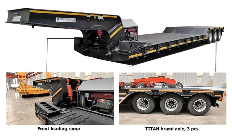 Tri Axle RGN Trailer for Sale in Congo