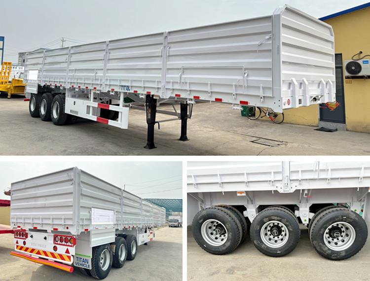 Tri Axle Side Wall Trailer for Sale in Zimbabwe