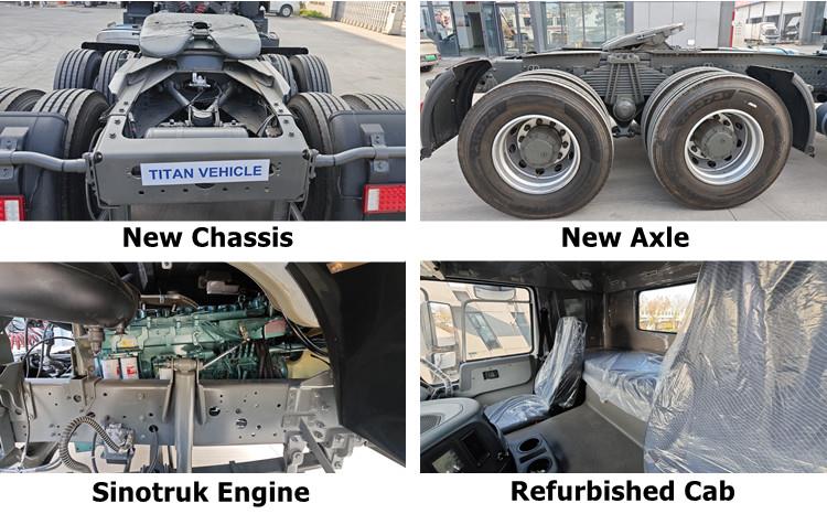 Used Howo 380 Tractor Truck for Sale in Burkina Faso