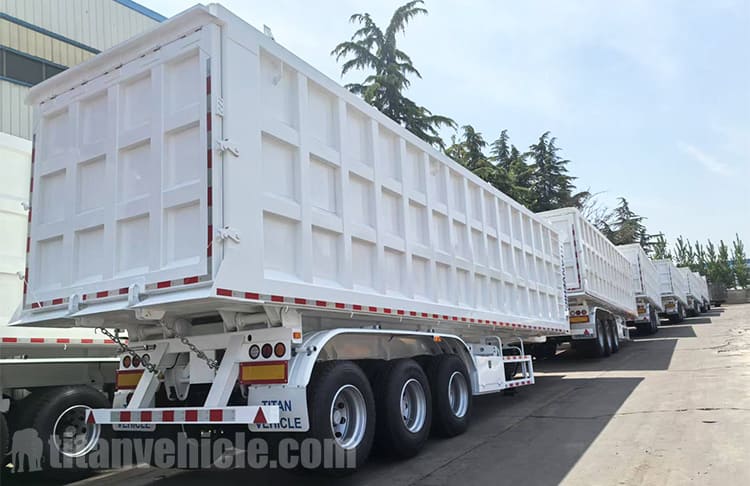Tri Axle End Dump Trailer for Sale in Zambia Tri Axle End Dump Trailer for Sale in Zambia Tri Axle End Dump Trailer for Sale in Zambia