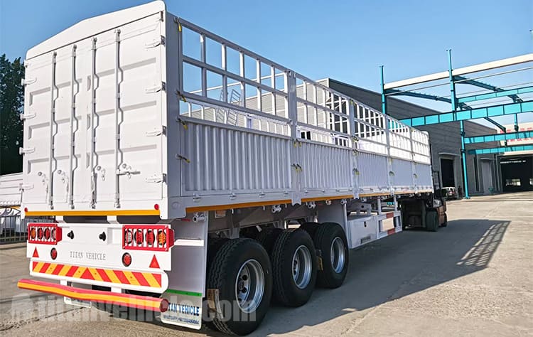 Tri Axle Fence Cargo Trailer for Sale in Zimbabwe Tri Axle Fence Cargo Trailer for Sale in Zimbabwe Tri Axle Fence Cargo Trailer for Sale in Zimbabwe