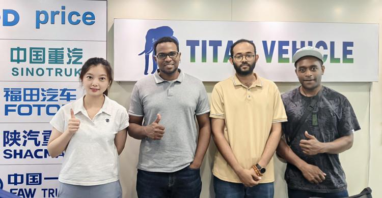 Zimbabwe Customers Successfully Purchased Semi Truck Flatbed Trailer from Tongya