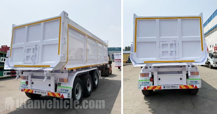 Tri Axle Semi Tipper Trailer for Sale in Argentina