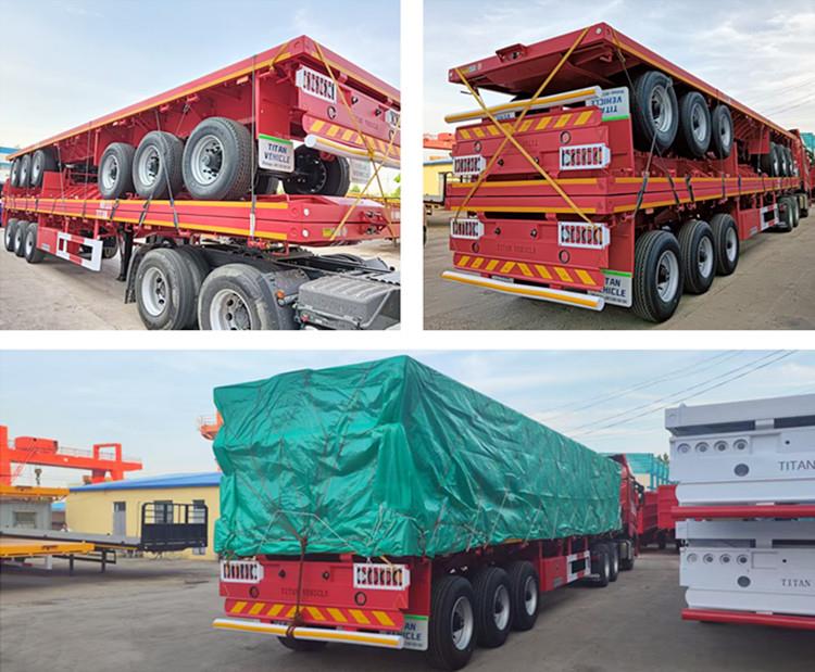 3 Units of Flatbed Truck Trailers for Sale in Congo