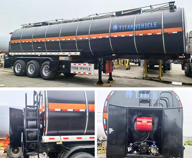 Asphalt Tanker Trailer for Sale in Algeria