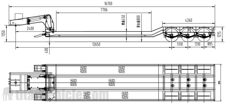 gooseneck trailer drawing