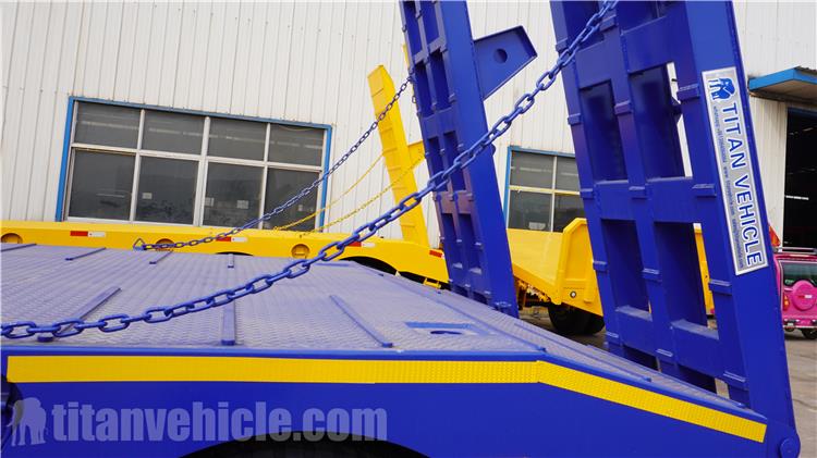 Tri Axle 80 Ton Drop Deck Trailer for Sale In Ghana