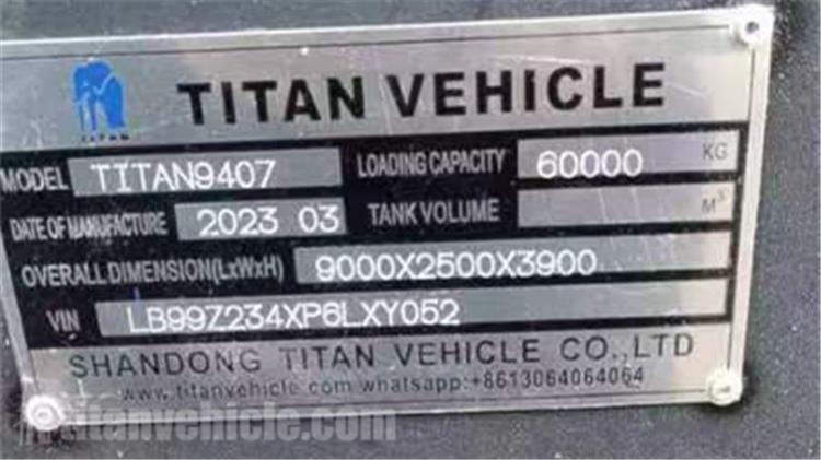 Tri Axle 33CBM Tipper Trailer for Sale In Kenya