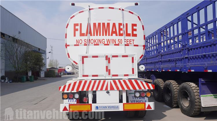Tri Axle 50000 Liters Mono Block Tanker Trailer for Sale In Tanzania