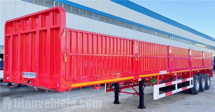 Tri Axle 60 T Side Wall Trailer for Sale In Zambia