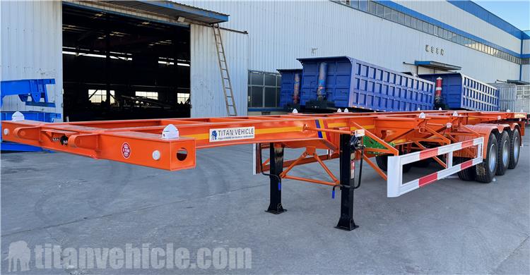 12.5 M Skeletal Semi Trailer for Sale In Jamaica