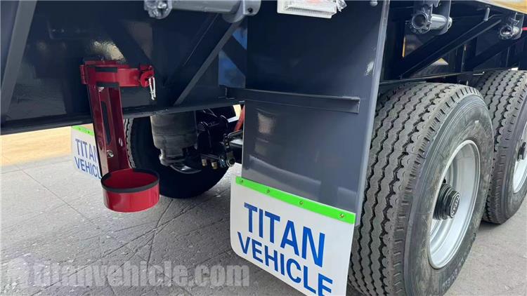 Triple Axle Flatbed Semi Trailer with Front Wall for Sale In El Salvador