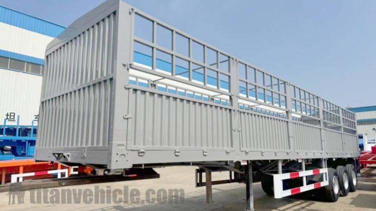 Tri Axle Fence Semi Trailer for Sale in Zimbabwe