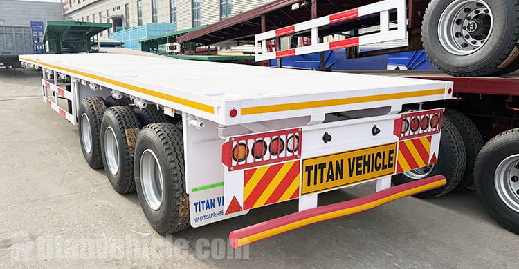 Tri Axle Flatbed Trailer for Sale in Nigeria