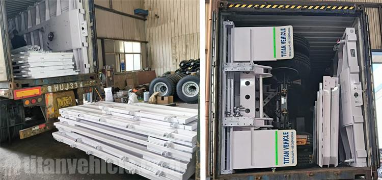 Tongya Triaxle Dropside Semi Trailer for Sale in Zimbabwe