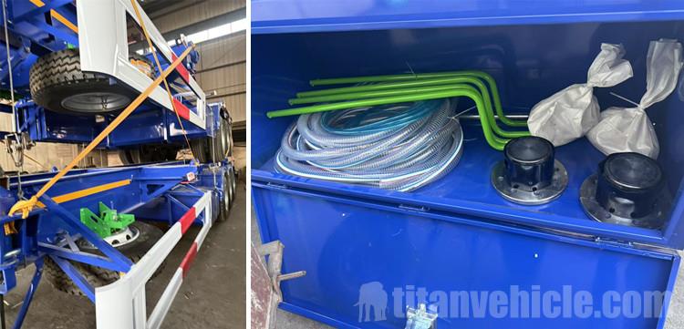 Tri Axle Chassis Trailer for Sale in Tanzania