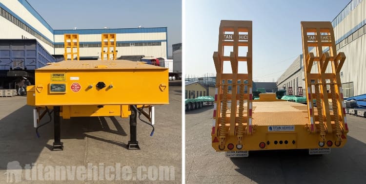 Tri Axle Low Loader Trailer for Sale in Ghana