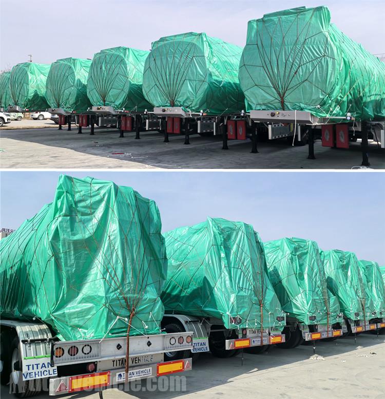 Aluminum Fuel Tanker Trailer for Sale in Cameroon