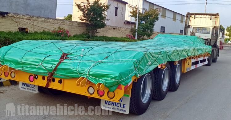 Tri Axle Low Loader Trailer will be sent to Gabon